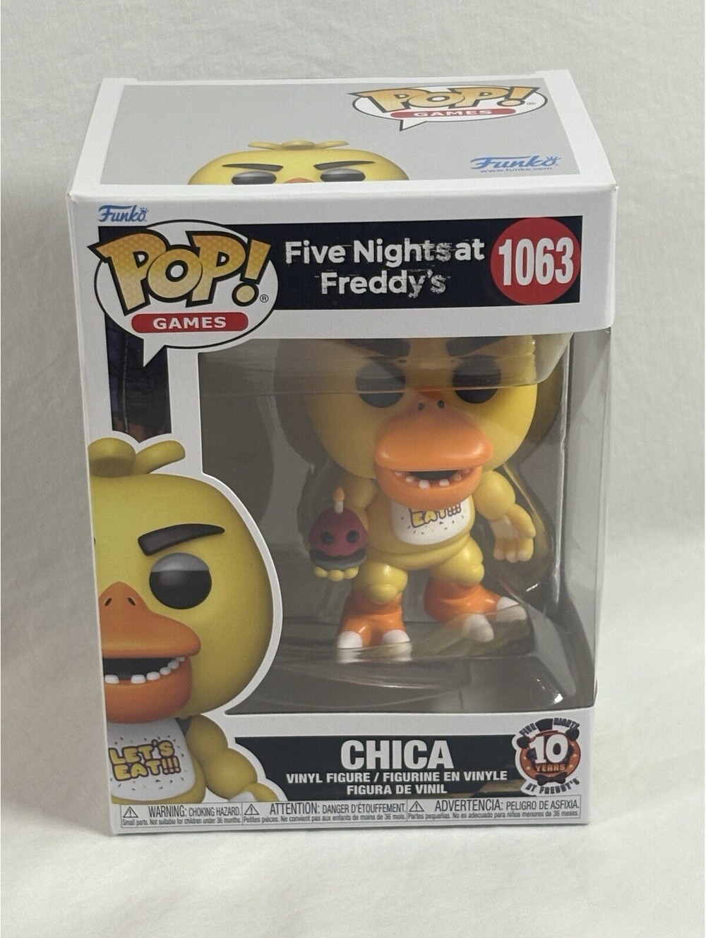 Chica Funko Pop Games Five Nights At Freddy's #1063
